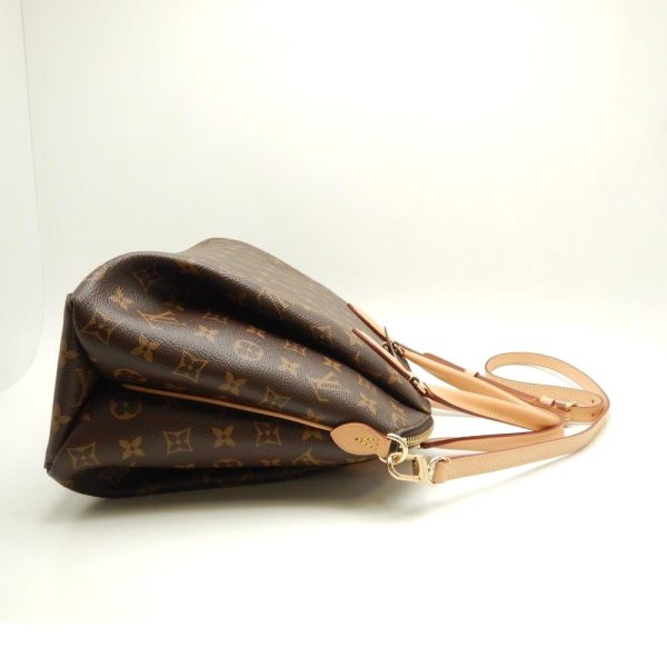 4 Louis Vuitton Monogram Rivory MM Brown 2way Tote Bag