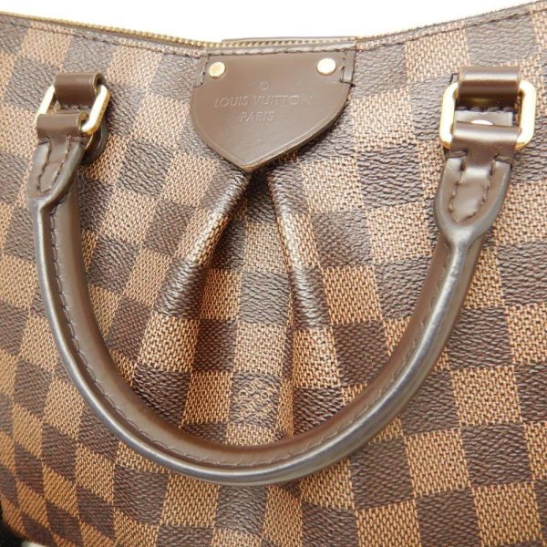 4 Louis Vuitton Damier Sienna PM Ebene 2WAY Bag Brown