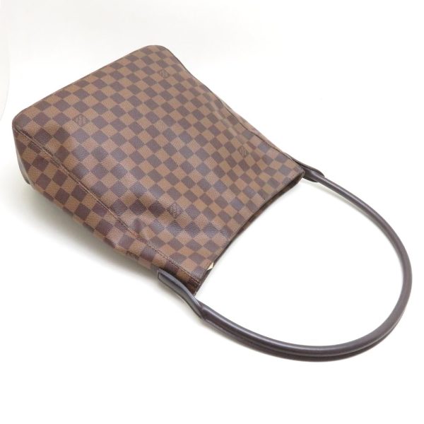 4 Louis Vuitton Damier Looping GM Ebene SP Order Brown