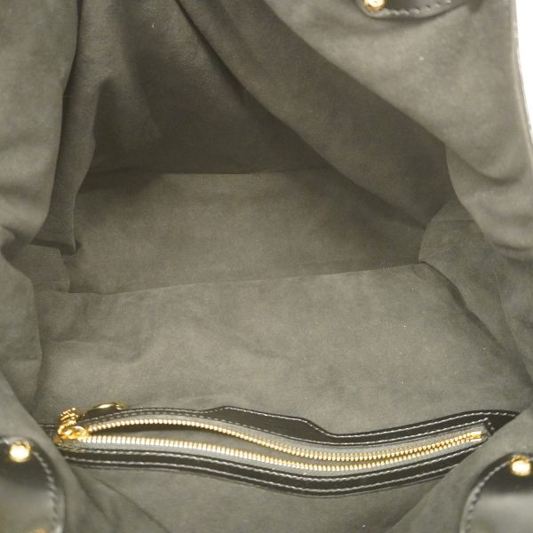 4 Louis Vuitton Mahina L Noir Hobo Bag Black