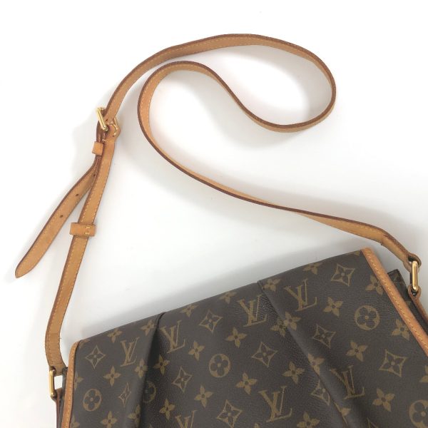 4 Louis Vuitton Shoulder Bag Menilmontant MM Monogram Canvas