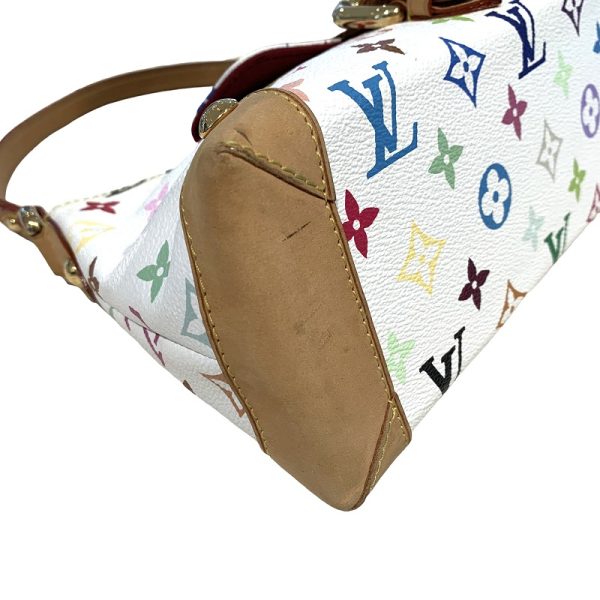 4 Louis Vuitton Eliza Multicolor Monogram Shoulder Bag White