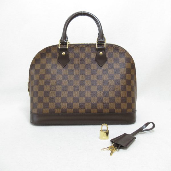 4 Louis Vuitton Handbag Bag Pvc Coated Canvas Damier