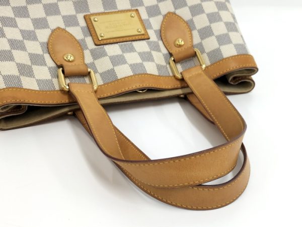 4 Louis Vuitton Hampstead PM Tote Bag Damier Azur