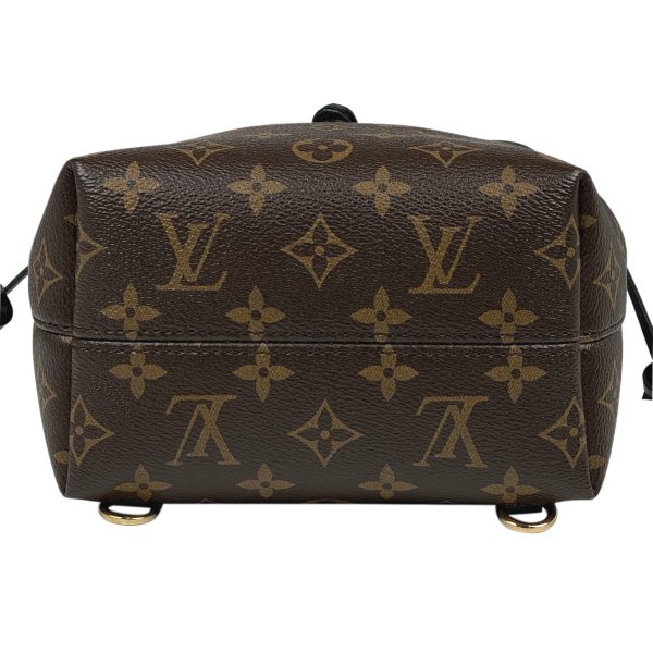 4 Louis Vuitton Montsouris NM BB Backpack Monogram Brown Black