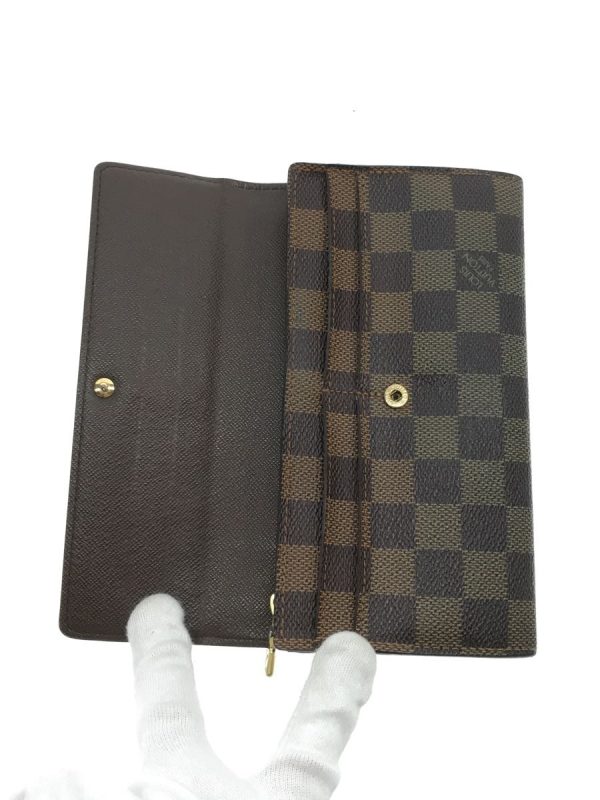 4 Louis Vuitton Porte Feuille Sarah Damier Ebene