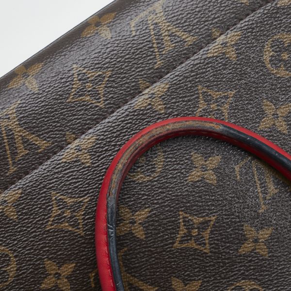 4 Louis Vuitton Monogram Flower Tote Handbag Shoulder Bag