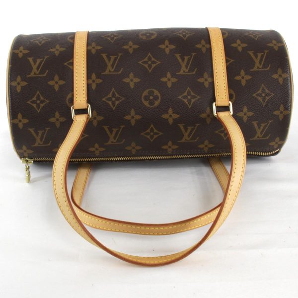 4 Louis Vuitton Papillon With Pouch Handbag Monogram Canvas