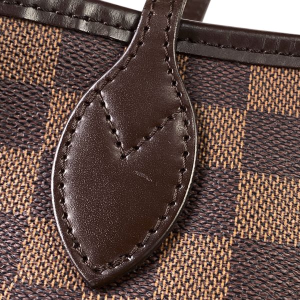 4 Louis Vuitton Neverfull MM Shoulder Bag Damier Brown