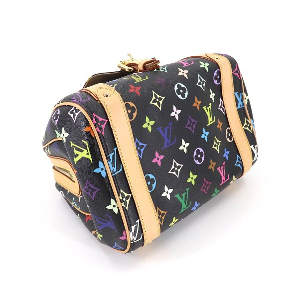 4 Louis Vuitton Monogram Multicolor Priscilla Hand Bag Noir