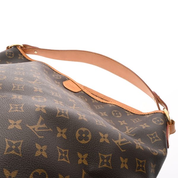 4 Louis Vuitton Monogram Delightful MM Brown