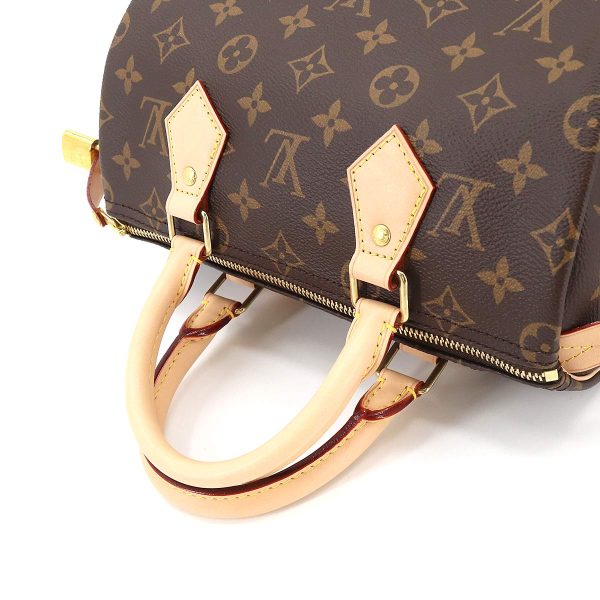 4 Louis Vuitton Monogram Speedy 25 Hand Bag Brown