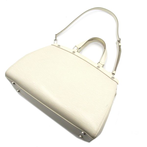 4 Louis Vuitton Blair 2way Shoulder Bag Leather Epi White