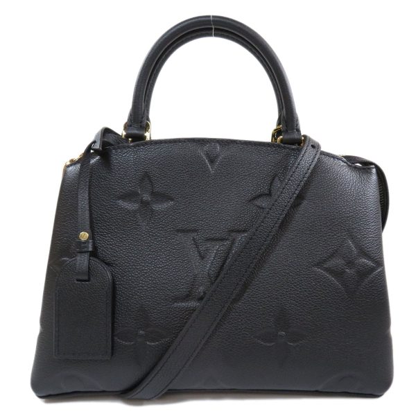 45703001 1 Louis Vuitton Petit Palais PM Handbag Emplant Black