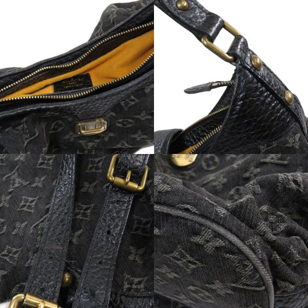 45714069 9 combine Louis Vuitton Denim XS Shoulder Bag Monogram Black