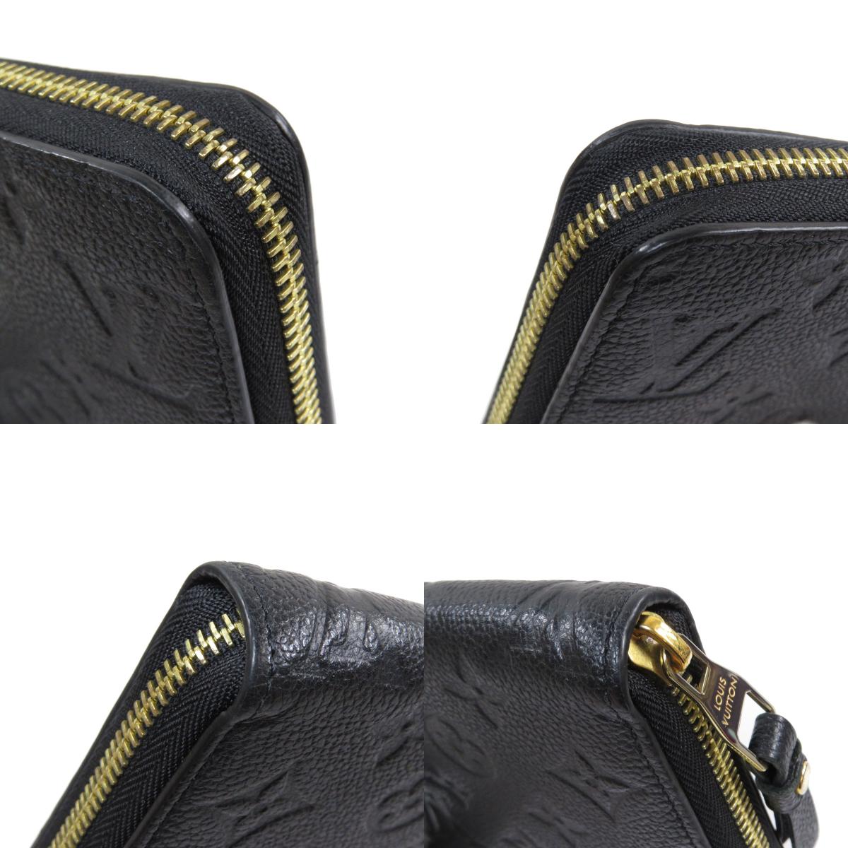 Louis Vuitton Zippy Amplant Long Wallet Coin Purse Noir - Image 8