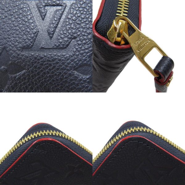 45714458 9 combine Louis Vuitton Zippy Amplant Long Wallet Coin Purse Marine Rouge