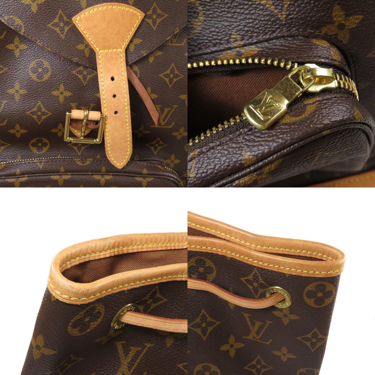 Louis Vuitton Montsouris Backpack Daypack Monogram Canvas - Image 6