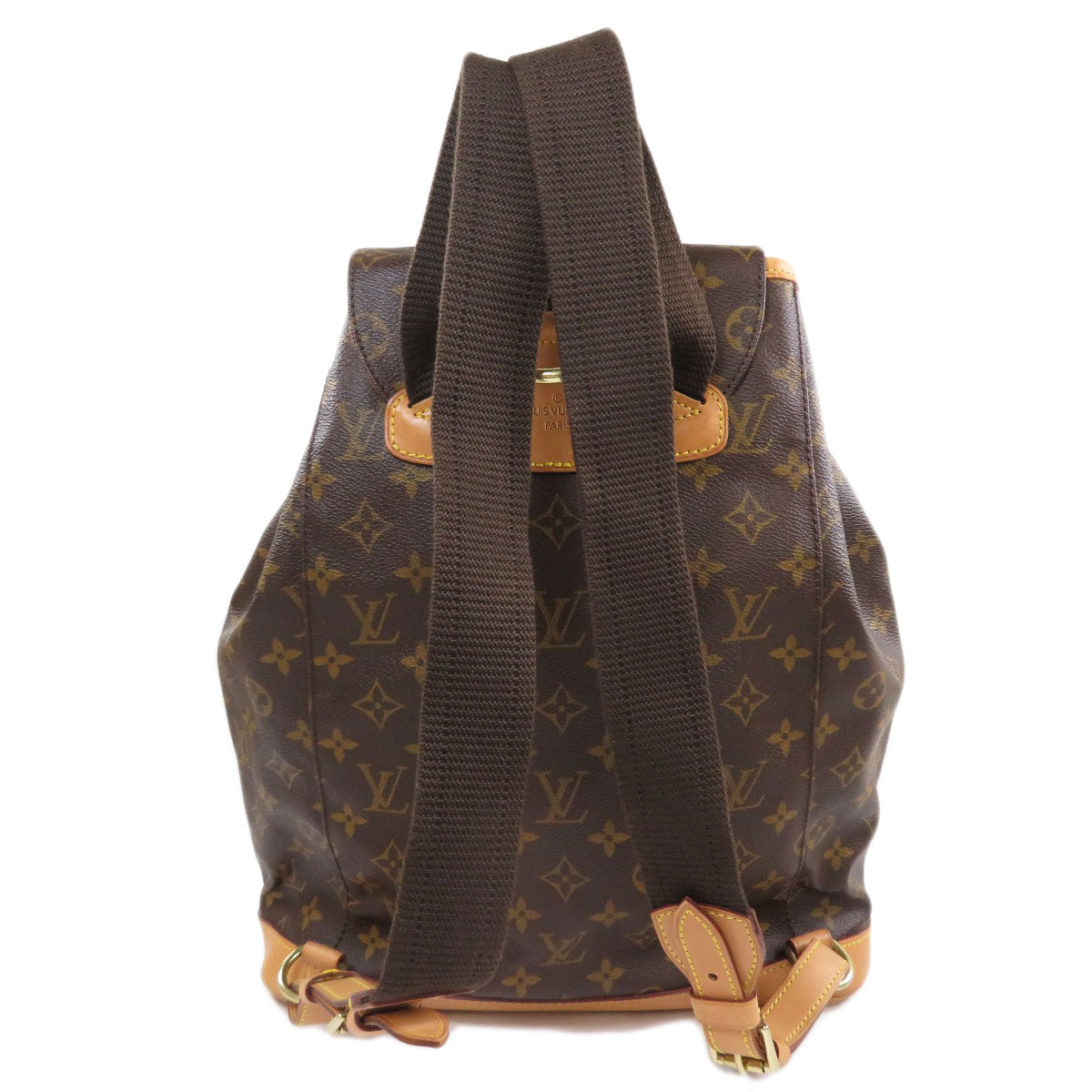 Louis Vuitton Montsouris Backpack Daypack Monogram Canvas - Image 2
