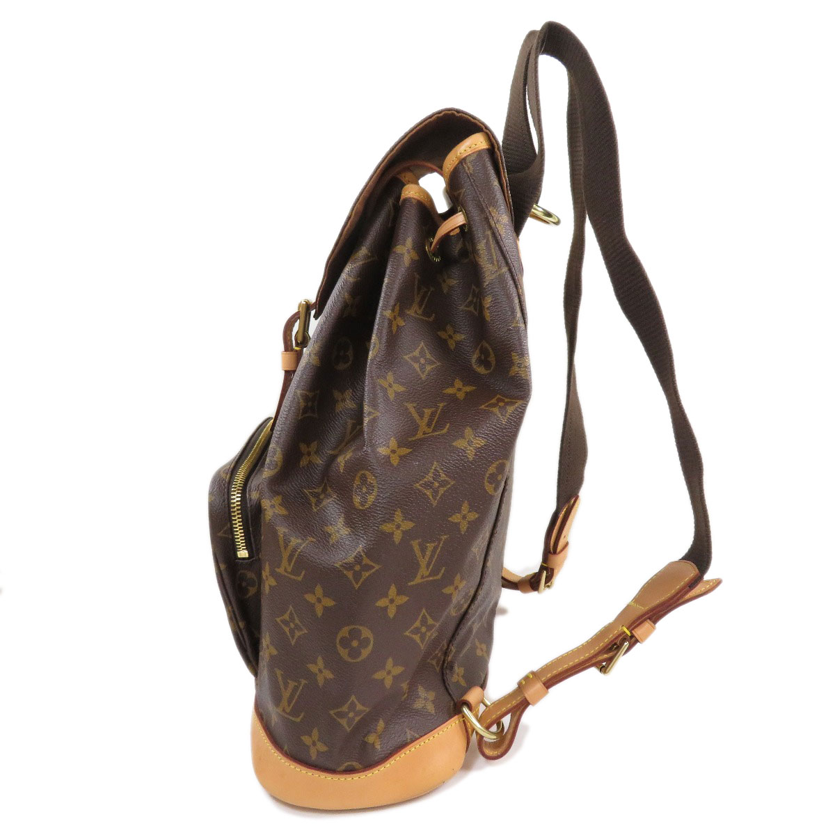 Louis Vuitton Montsouris Backpack Daypack Monogram Canvas - Image 3