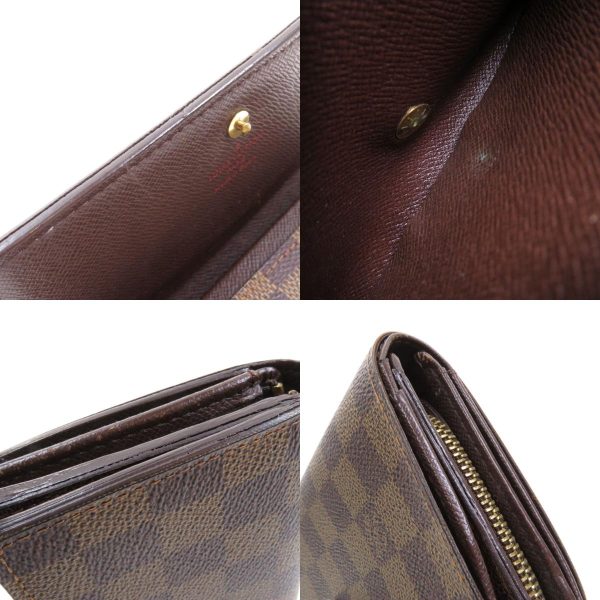 45714689 11 combine Louis Vuitton Portefeuille Tresor Damier Ebene Bifold Wallet