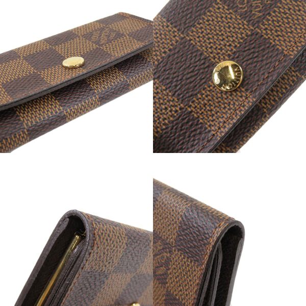 45818027 9 combine Louis Vuitton Multicle 4 Damier Ebene Key Case