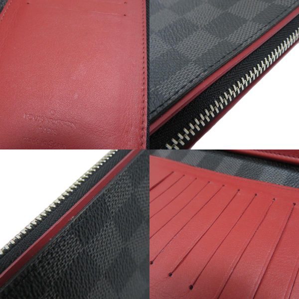 45820059 8 combine Louis Vuitton Zippy Vertical Long Wallet Damier Canvas