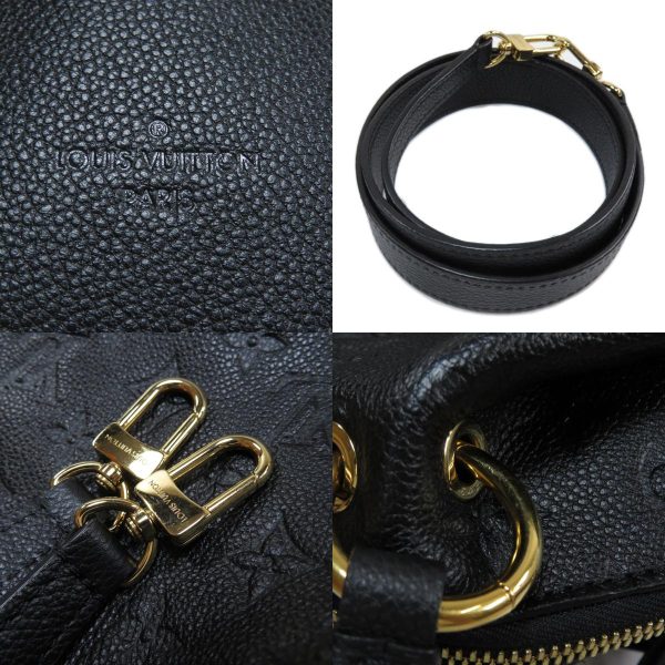 45827004 8 combine Louis Vuitton Pontyu PM Handbag Emplant Noir