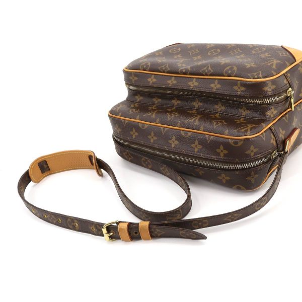 5 Louis Vuitton Monogram Nile Shoulder Bag Brown Gold Hardware