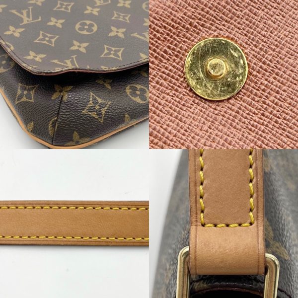 5 Louis Vuitton Shoulder Bag Monogram Brown