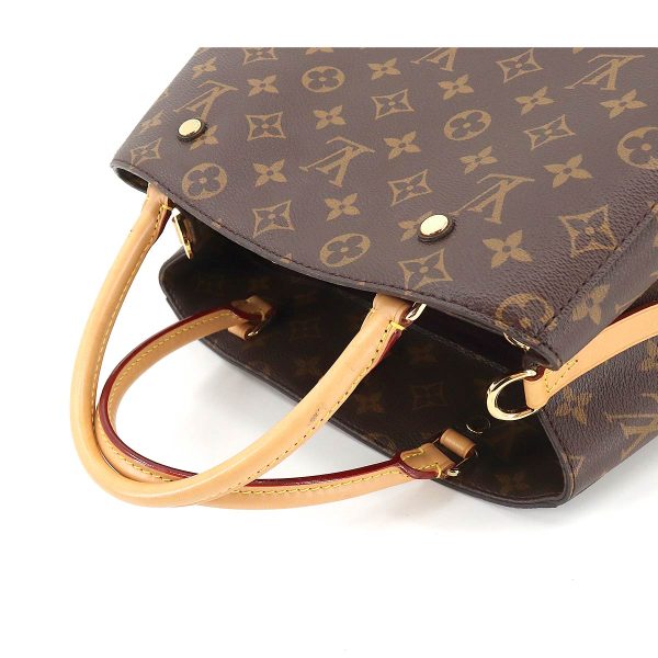 5 Louis Vuitton Monogram Montaigne MM 2 Way Hand Shoulder Bag