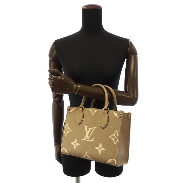 5 Louis Vuitton Handbag Monogram Emplant On The Go PM 2way Shoulder Bag