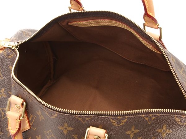 5 Louis Vuitton Speedy 35 Handbag Monogram Brown