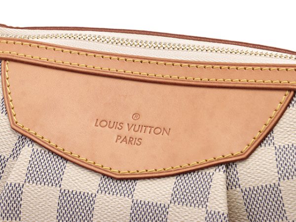 5 Louis Vuitton Siracusa PM Damier Azur Shoulder Bag