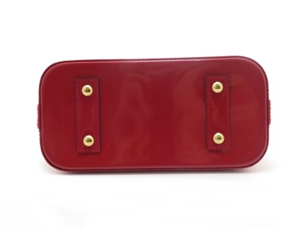 5 Louis Vuitton Alma BB Vernis Rouge Red