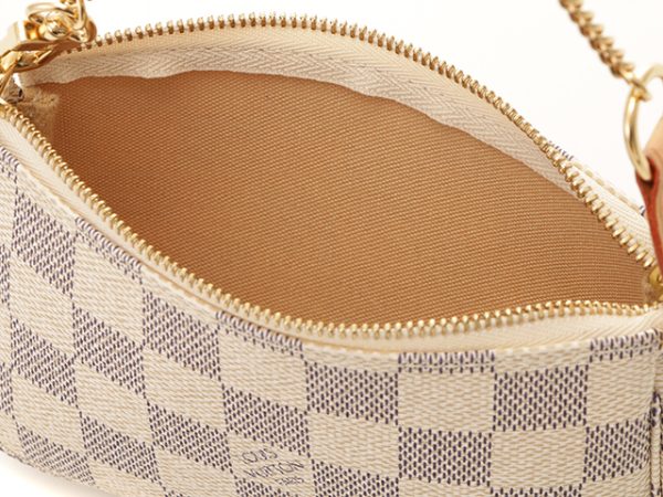 5 Louis Vuitton Mini Pochette Accessoir Damier Azur