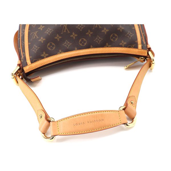 5 Louis Vuitton Monogram Tulum GM Shoulder Bag Brown Gold Hardware