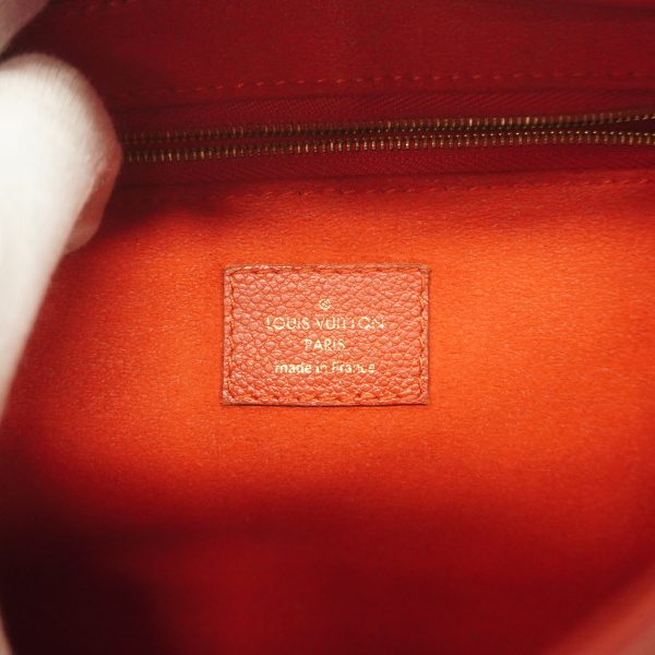 5 Louis Vuitton Shoulder Bag Monogram Empreinte Saint Germain PM Red