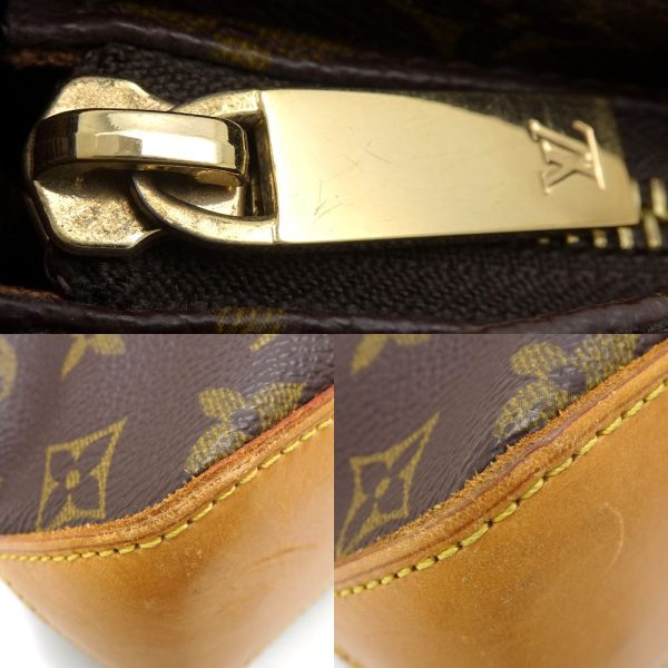 5 Louis Vuitton Monogram Trotter Shoulder Bag Brown