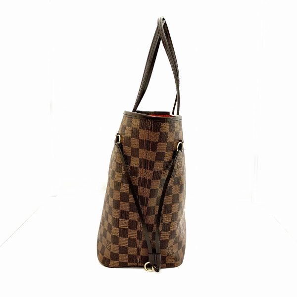 5 Louis Vuitton Neverfull MM Tote Bag Damier Ebene Brown