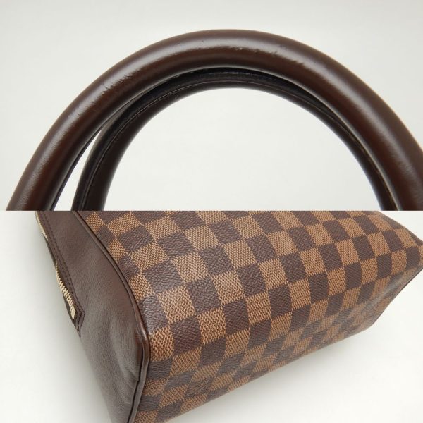 5 Louis Vuitton Damier Brera Handbag Brown