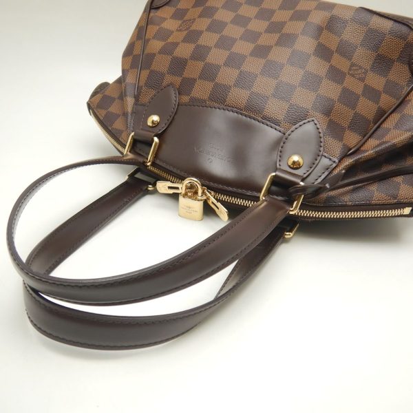 5 Louis Vuitton Damier Verona PM Handbag Brown