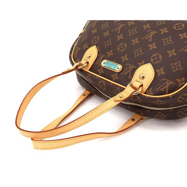 5 Louis Vuitton Monogram Montorgueil PM Hand Bag Brown