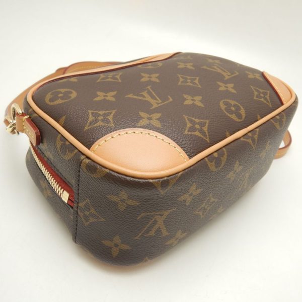 5 Louis Vuitton Monogram Deauville Mini Shoulder Bag Brown