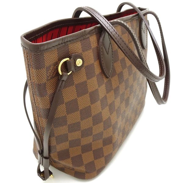 5 Louis Vuitton Damier Neverfull PM Tote Bag Ebene