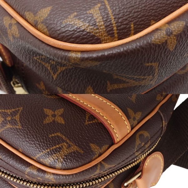 5 Louis Vuitton Monogram Reporter PM Shoulder Bag Brown