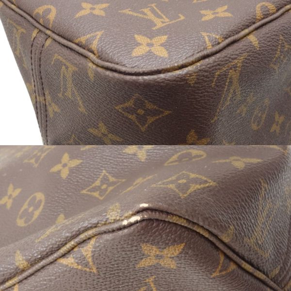 5 Louis Vuitton Monogram Neverfull MM Tote Bag Brown