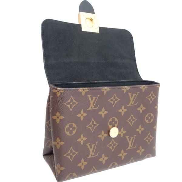 5 Louis Vuitton Monogram Locky BB Shoulder Bag Brown Black