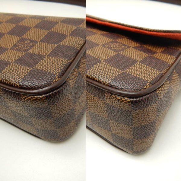 5 Louis Vuitton Damier Recoleta Ebene Handbag Brown