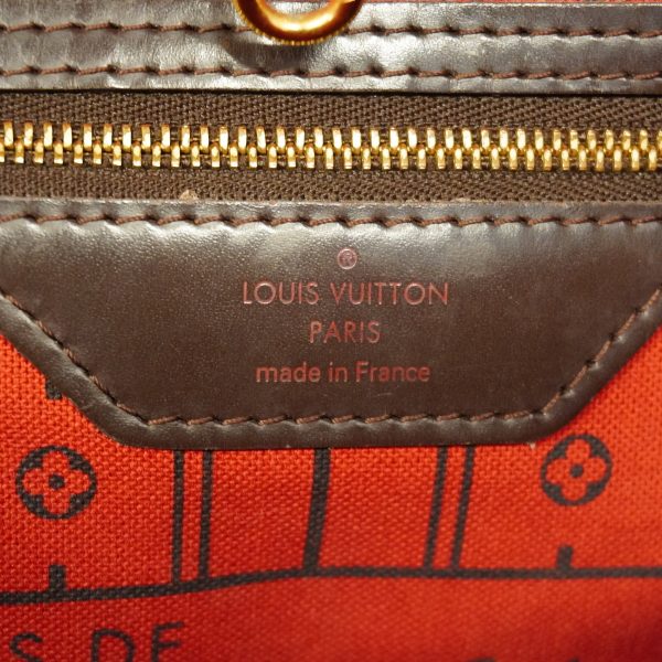 5 Louis Vuitton Tote Bag Damier Neverfull MM Back